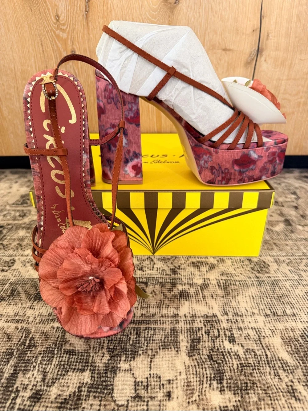 Circus NY by Sam Edelman…Sienna Flower, Merlot.  NEW, Sz 9.5